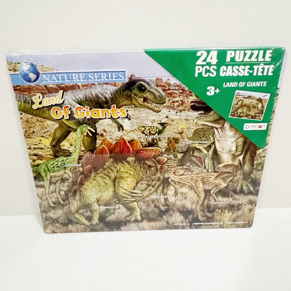 New nature series Kids 24 PCS puzzle Land of Giants age 3+